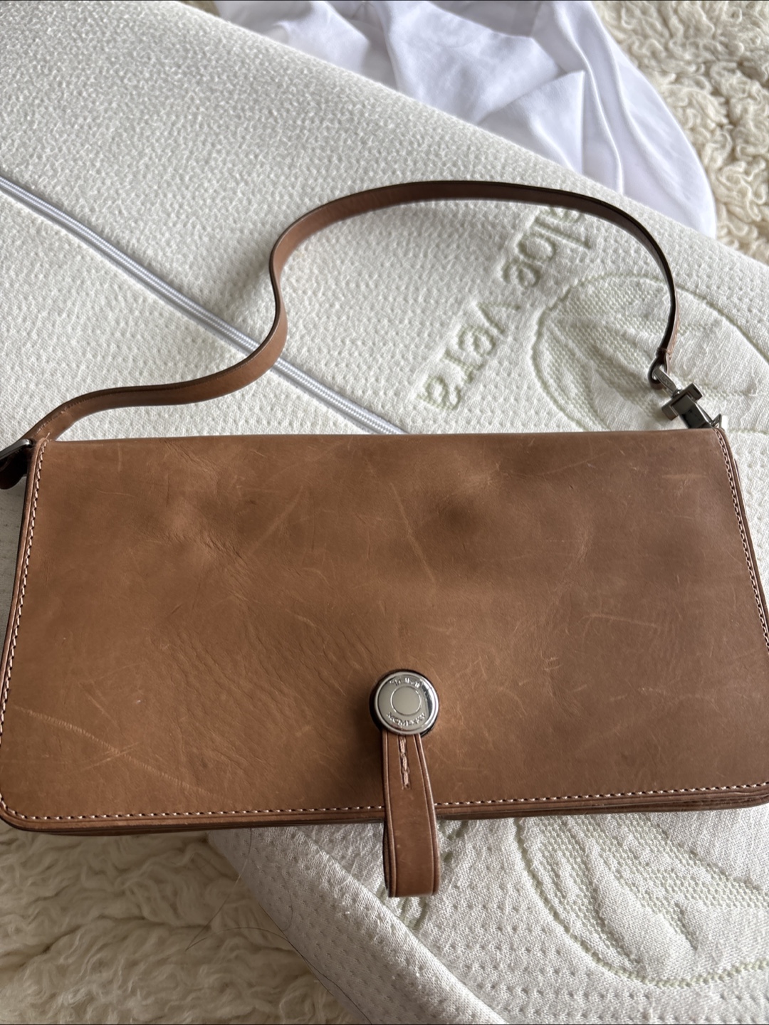 Tumi Leather Shoulder Bag - Brown - photo 2