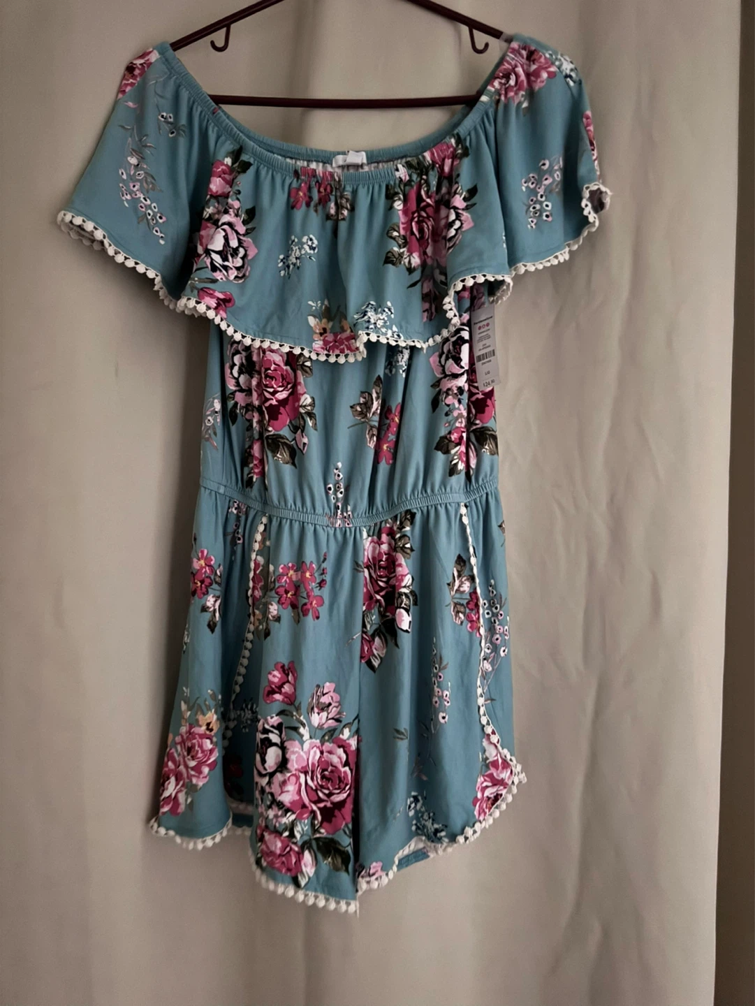 NEW Ardene Floral Romper Size L