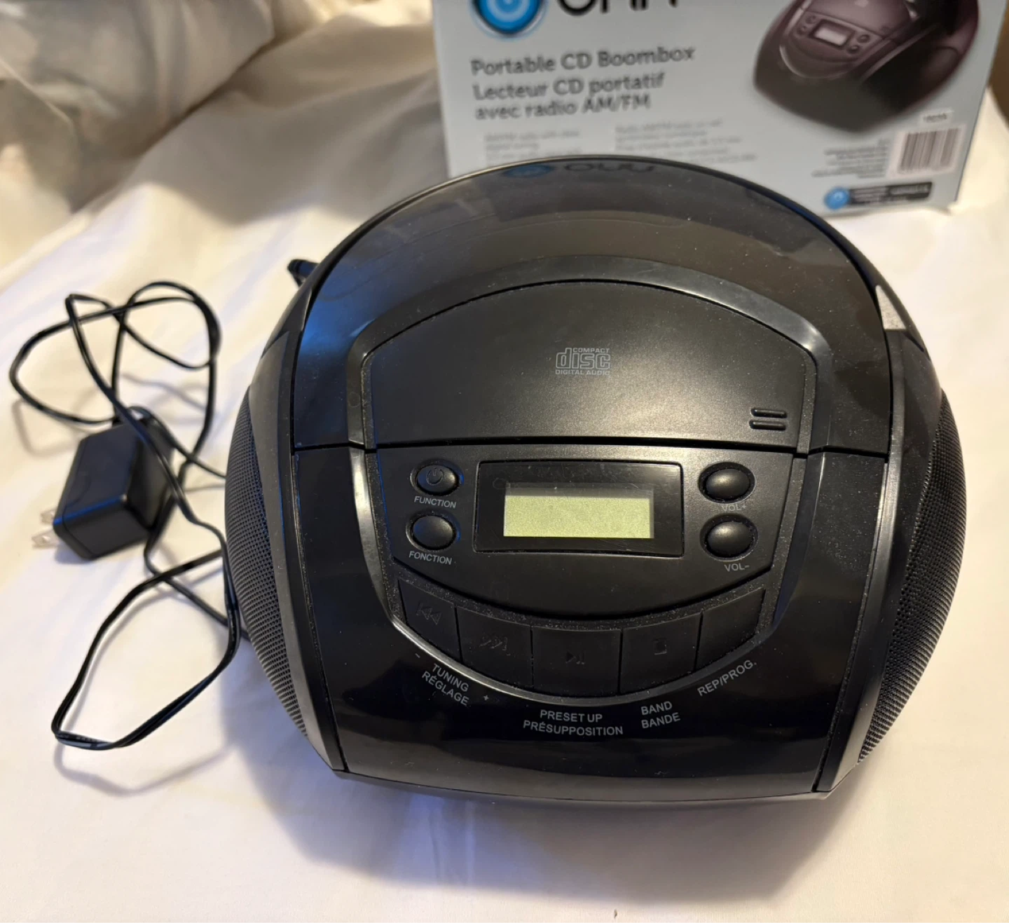Portable CD player
