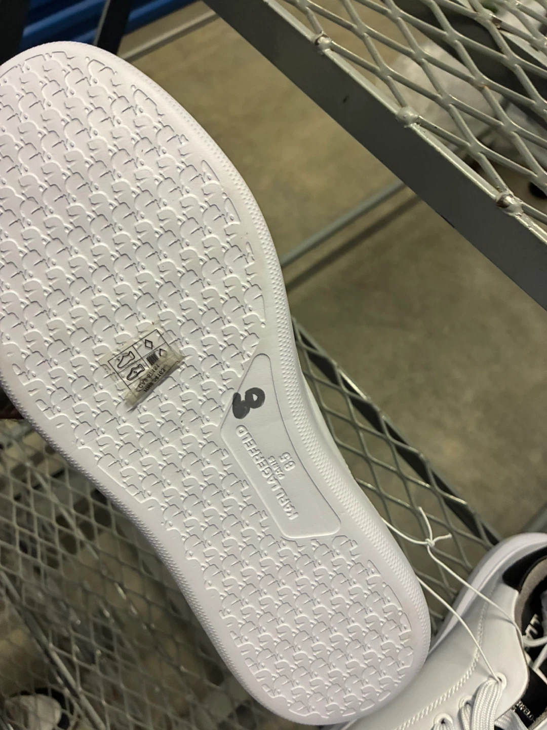 Karl Lagerfeld White Sneakers Size 8.5 - photo 3