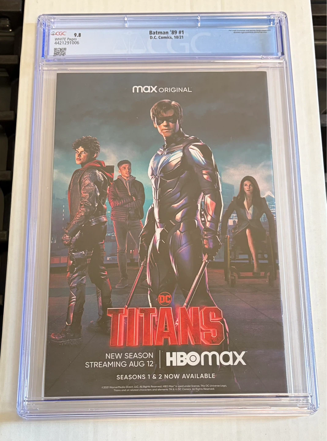 Batman '89 #1 CGC 9.8 Comic Book - photo 2