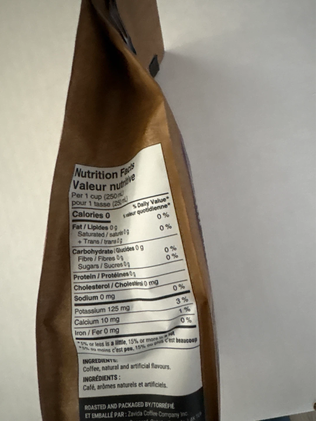 Zavida Hazelnut Vanilla Medium Roast Ground Coffee - 12 oz - photo 3