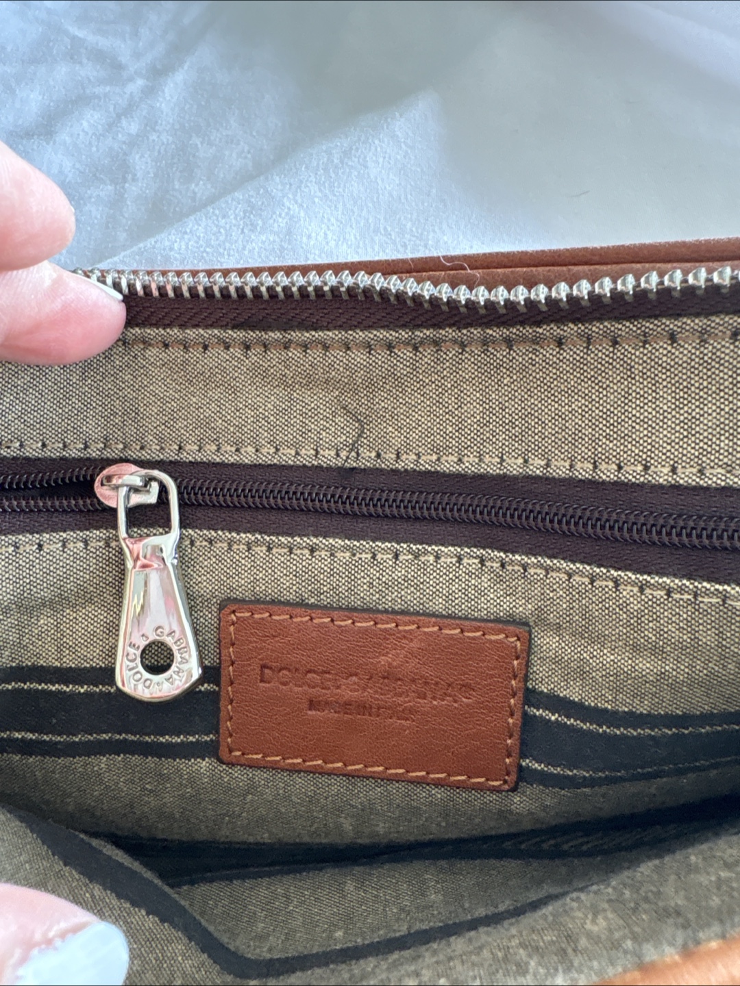 Dolce & Gabbana Brown Leather Clutch Wallet - photo 4