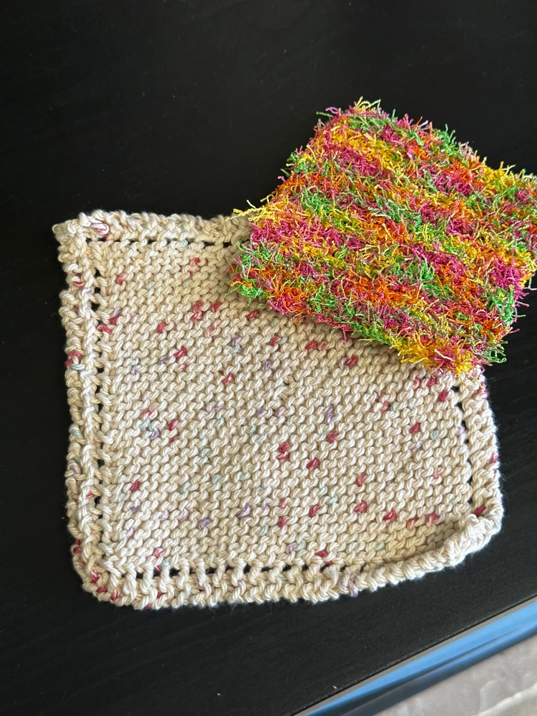 Hand-knitted Dishcloths and Scrubbers - photo 3