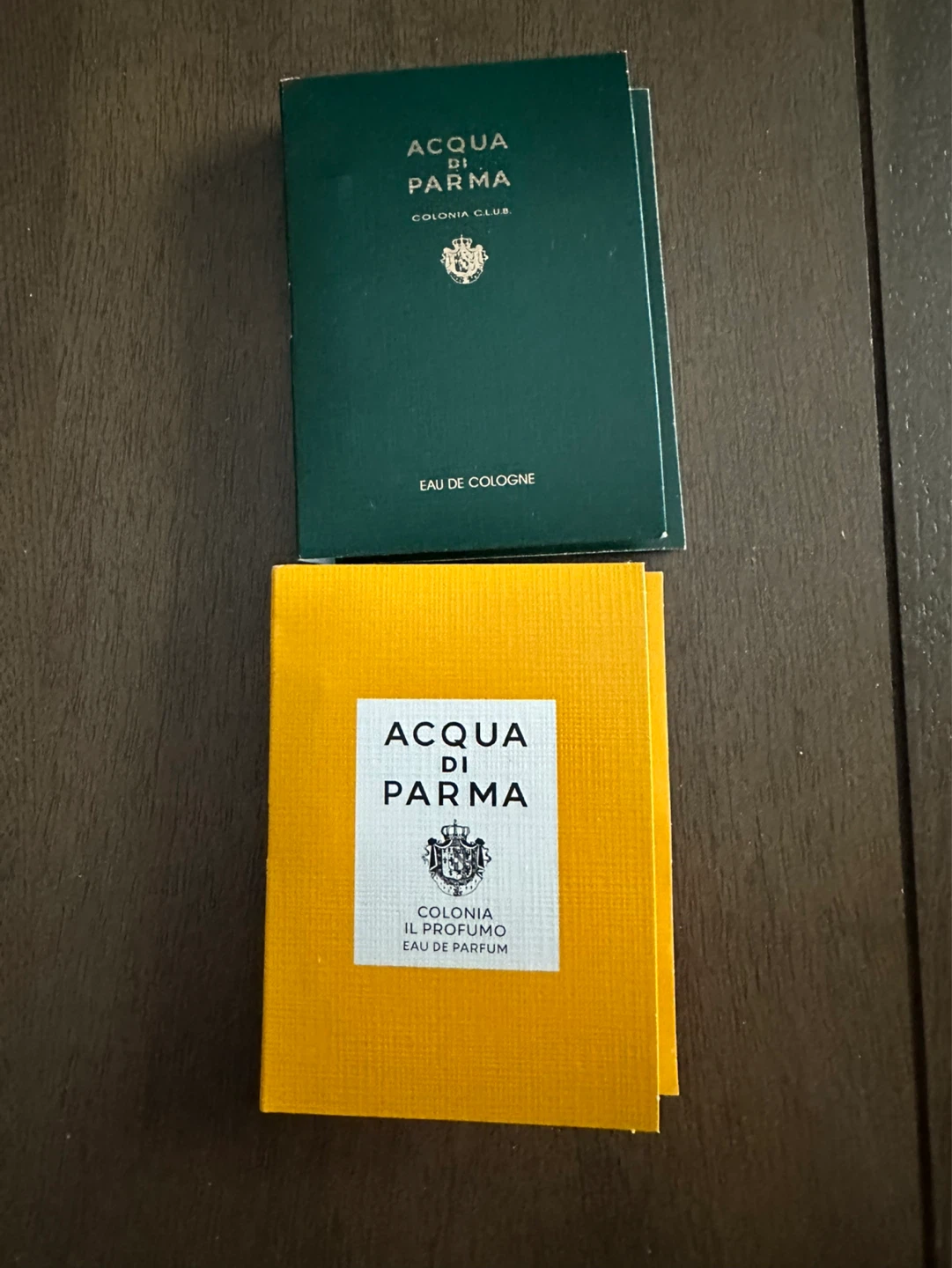 Acqua di Parma cologne Samples