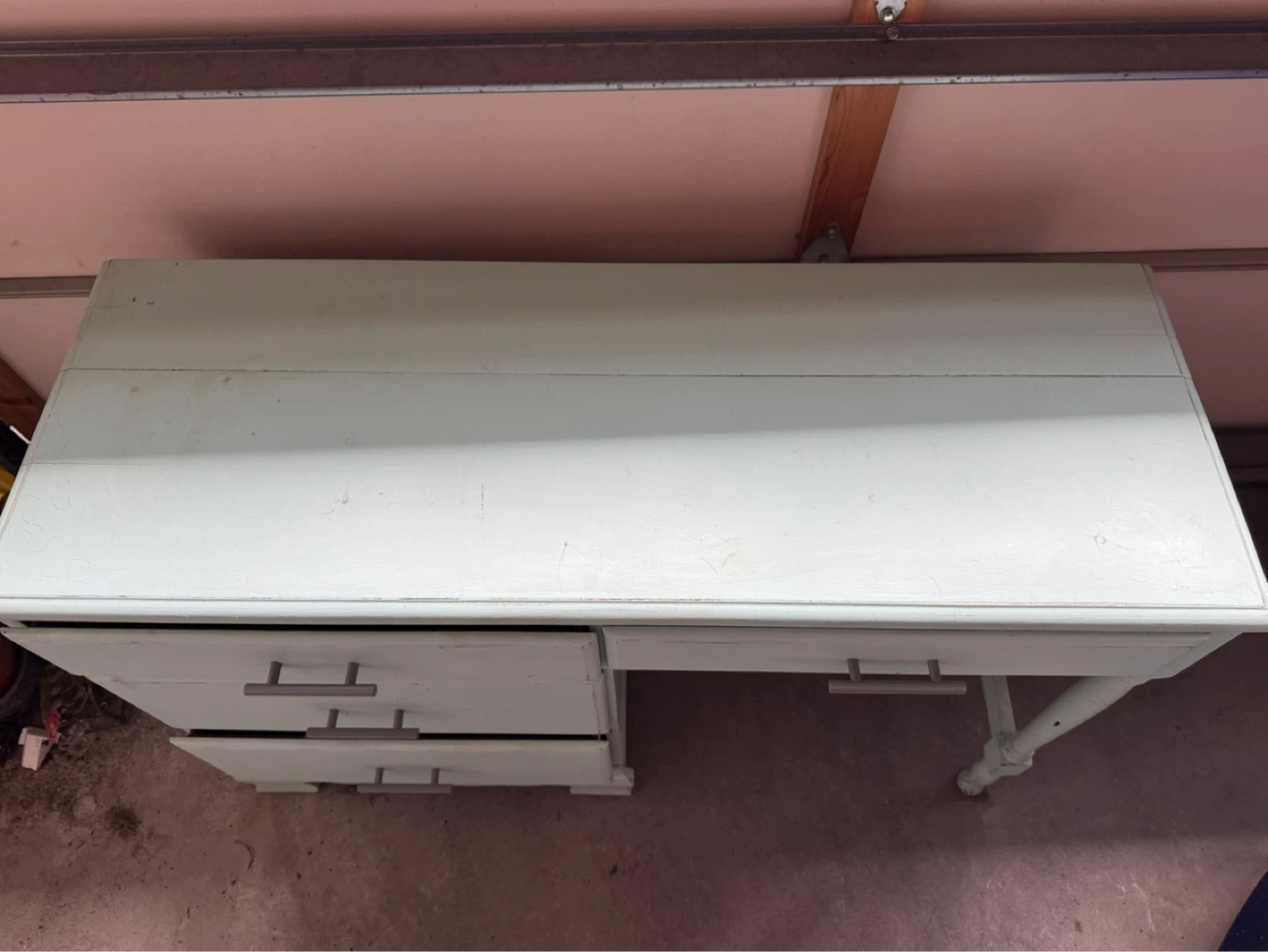 Project Teal Coloured Desk with Drawers - photo 2