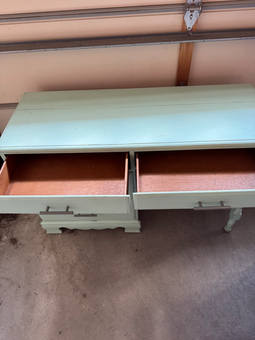 Project Teal Coloured Desk with Drawers - photo 3