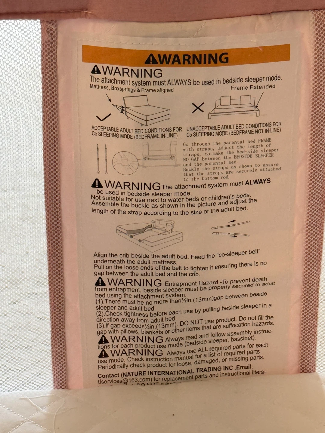 Baby Bassinet - Pink - photo 2