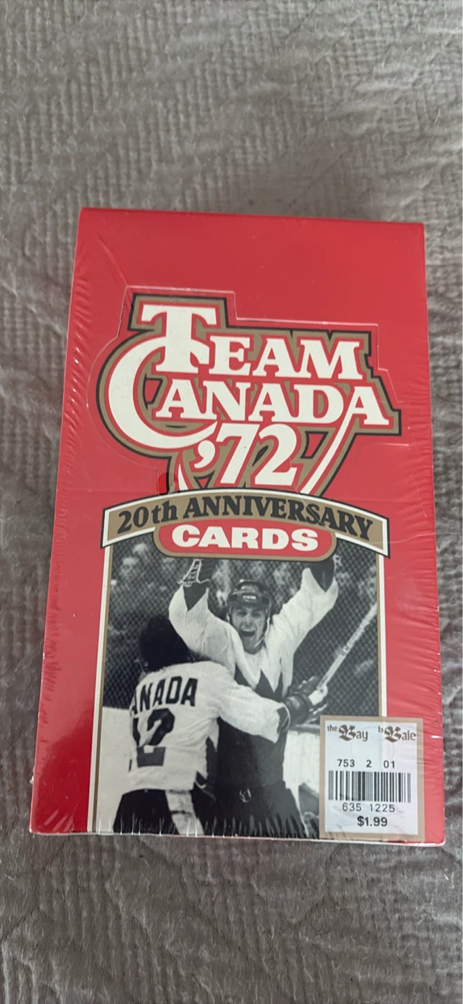 Team Canada '72 20th Anniversary Cards