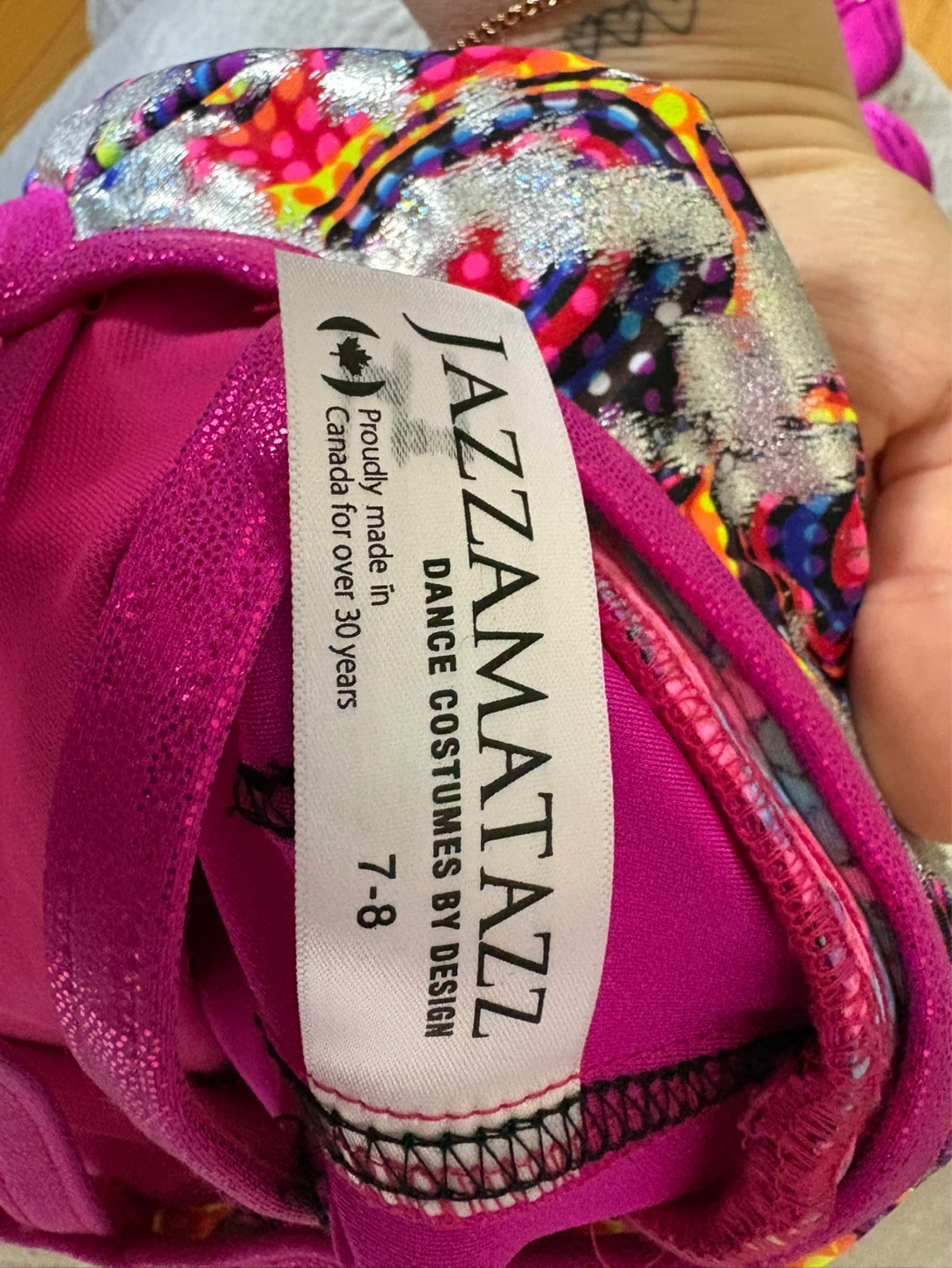 JAZZAMATAZZ Dance Costume 7-8 Girls - photo 4