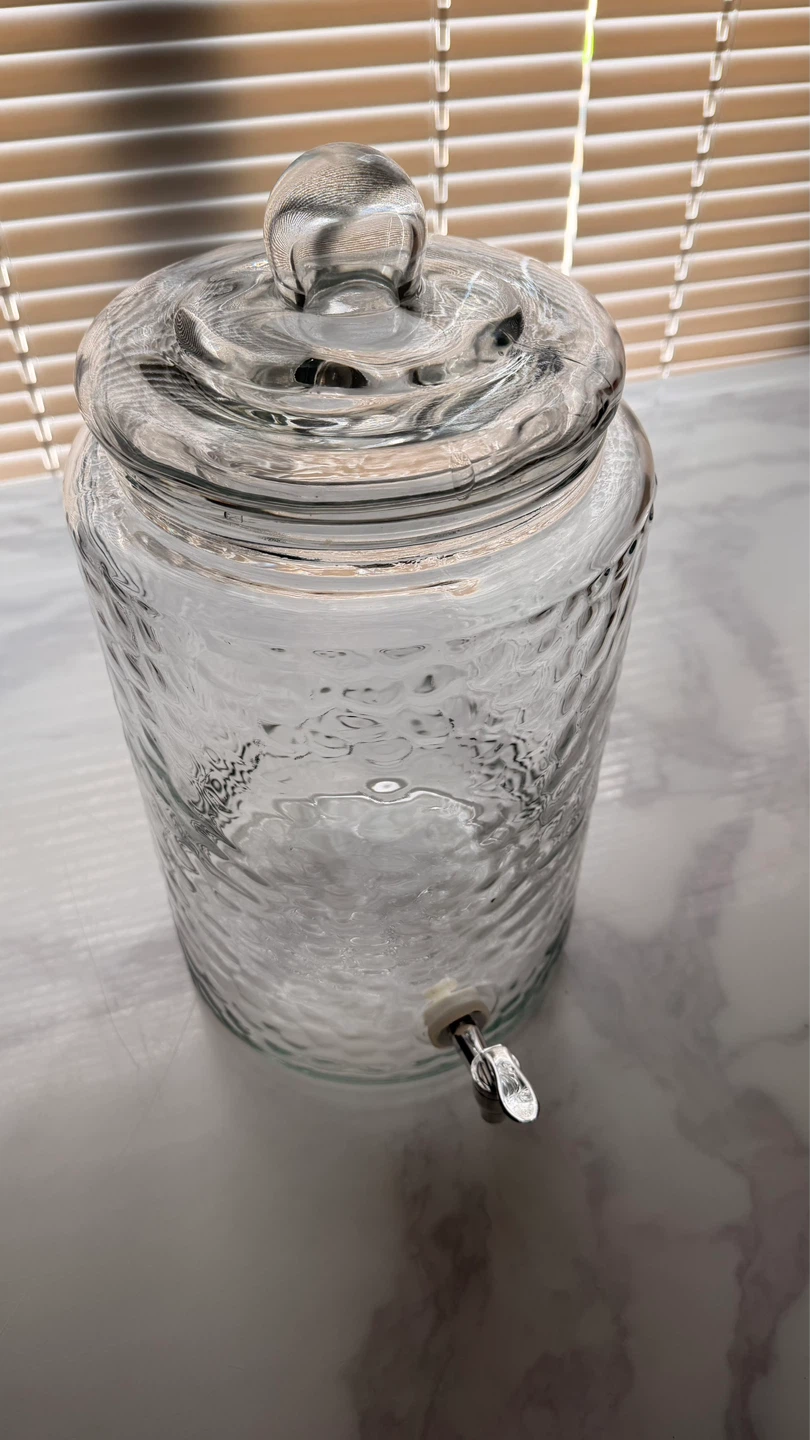 Glass Beverage Dispenser with Spigot - photo 2