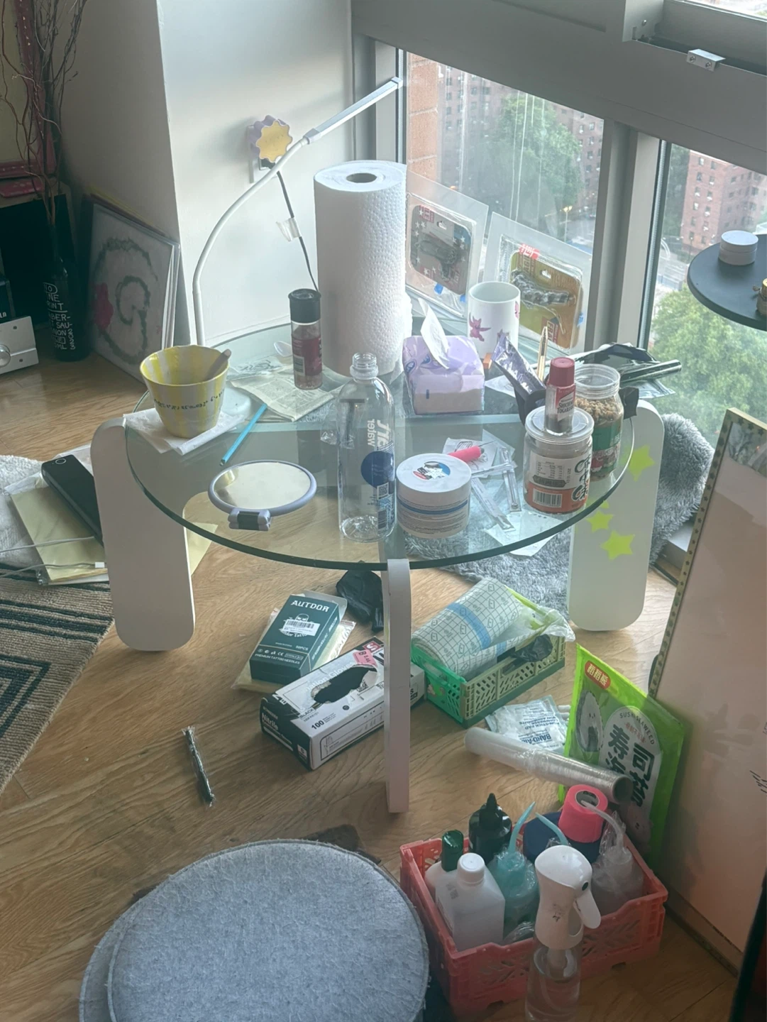 urban outfitters Glass Coffee Table - photo 2