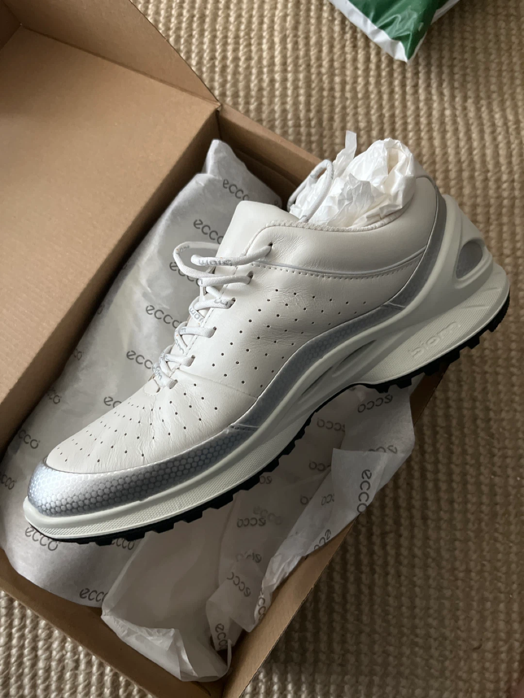 Ecco Leather Sneakers