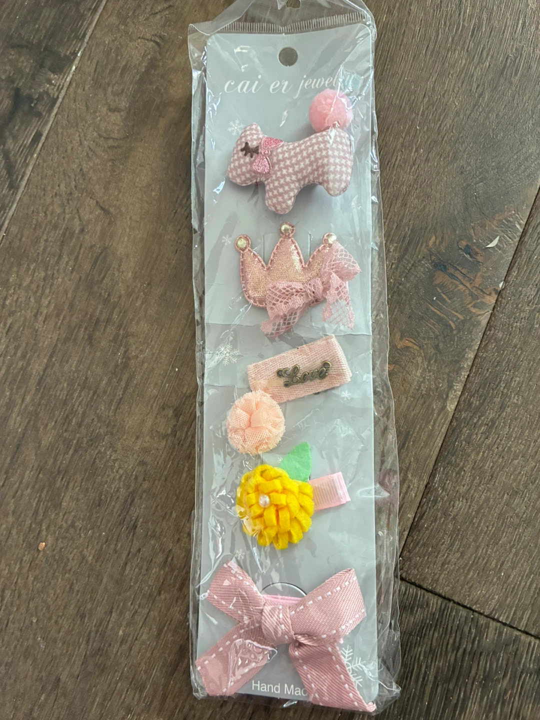 Jewelry Hair Clips Set