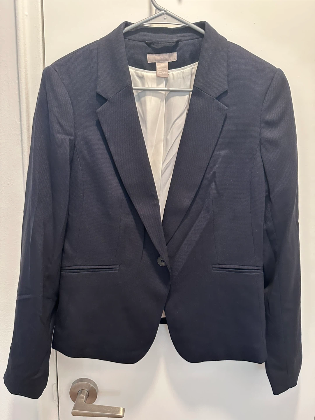 H&M Black Blazer and Pants Set