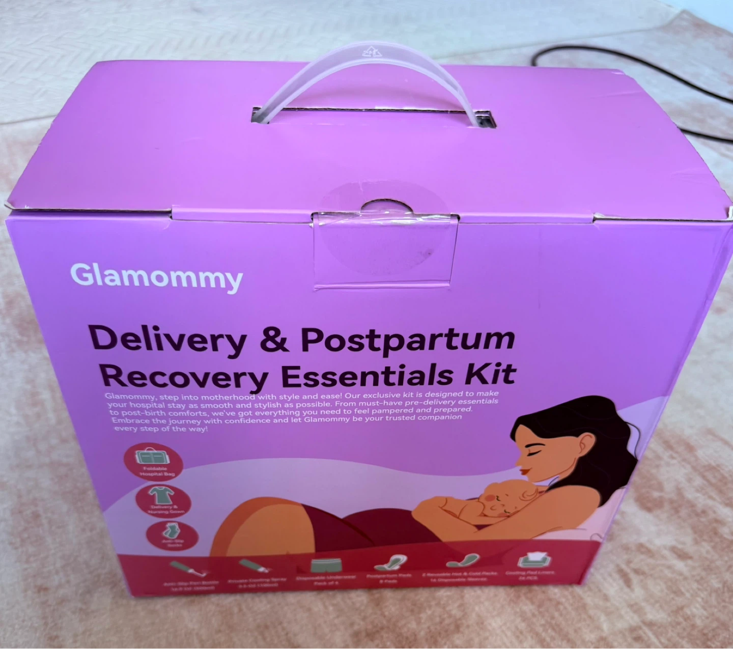 Glamommy Delivery & Postpartum Recovery Essentials Kit