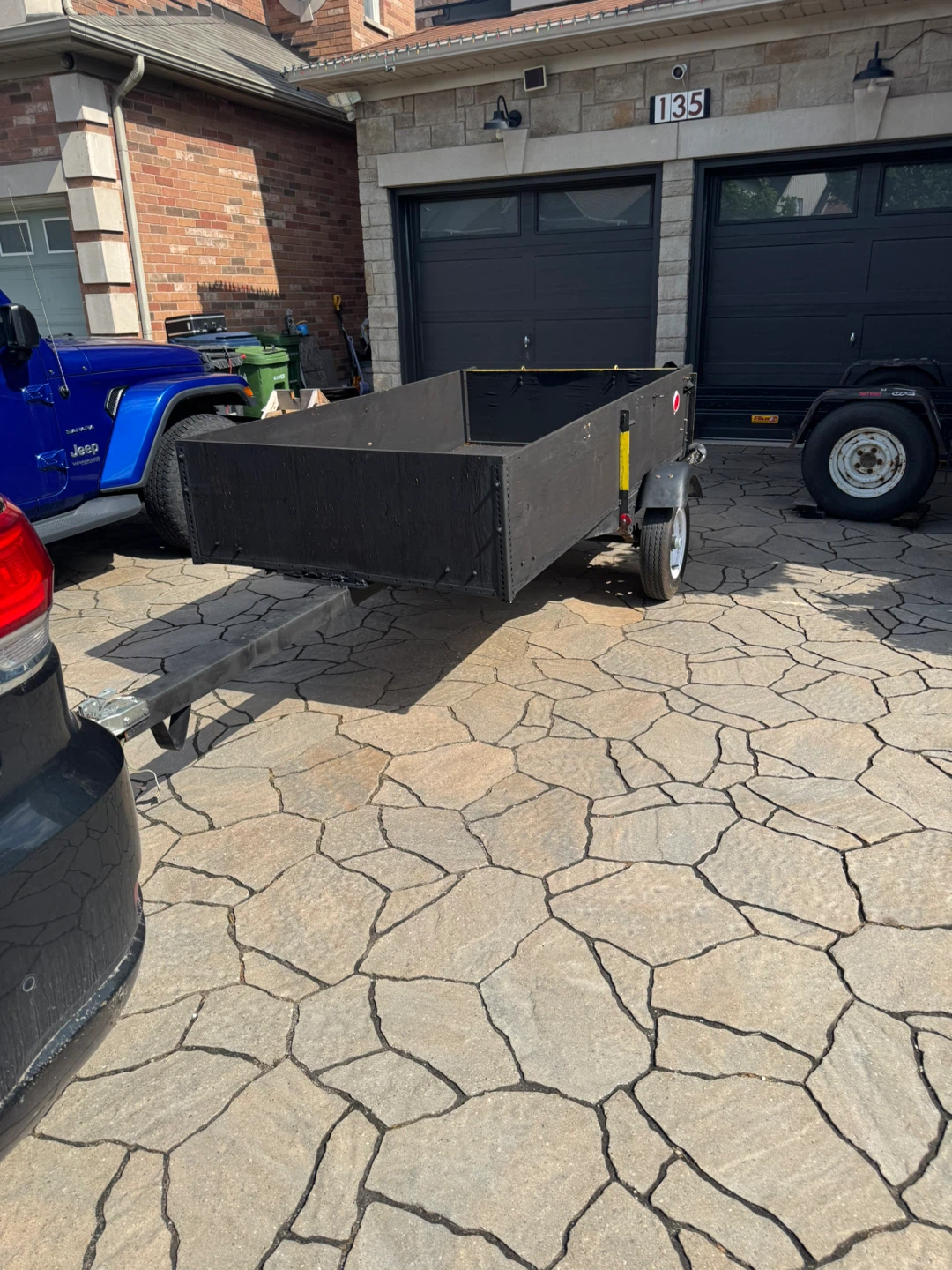 Black Utility Trailer - photo 2