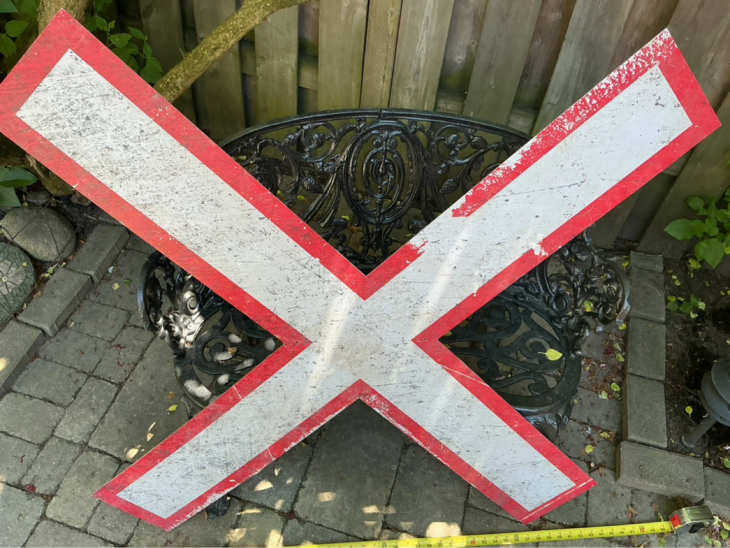 Railway Crossing Sign - photo 2