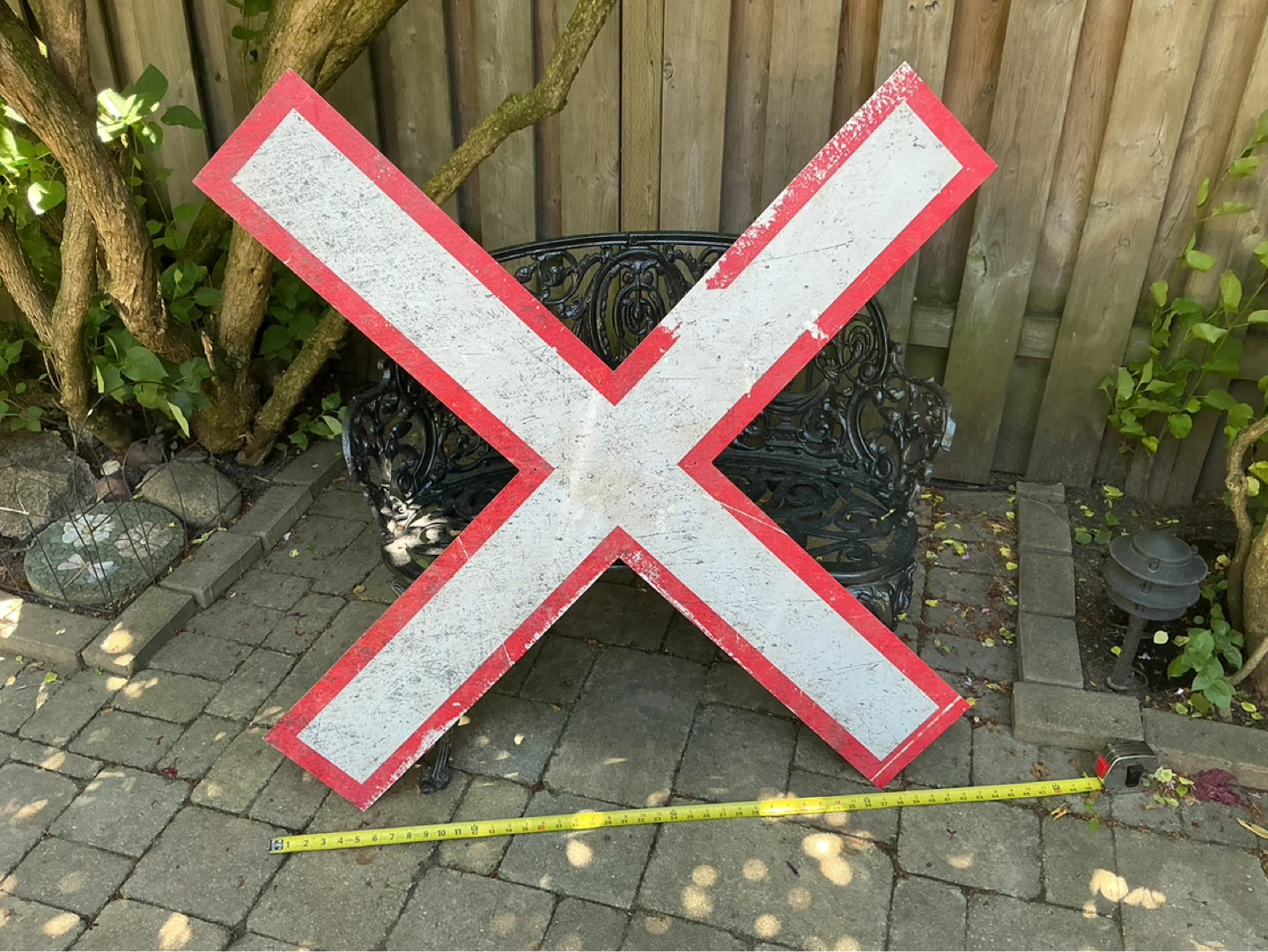 Railway Crossing Sign