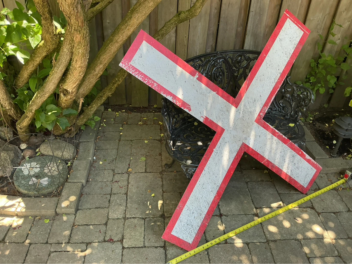 Railway Crossing Sign - photo 4