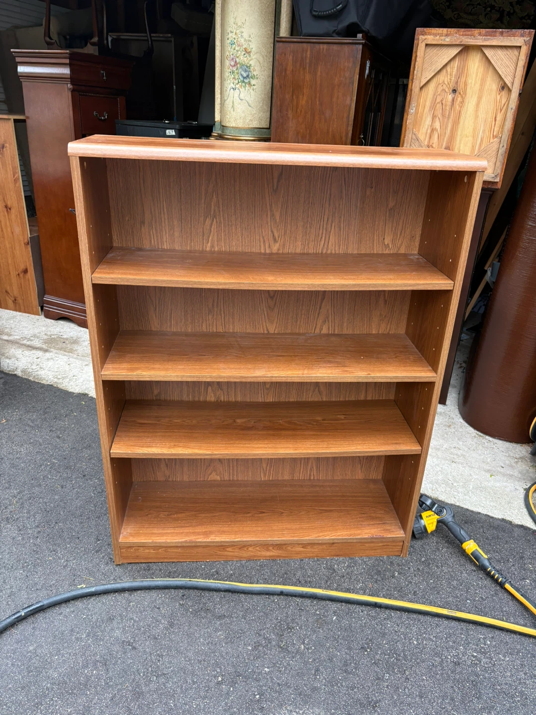 Wooden Bookshelf