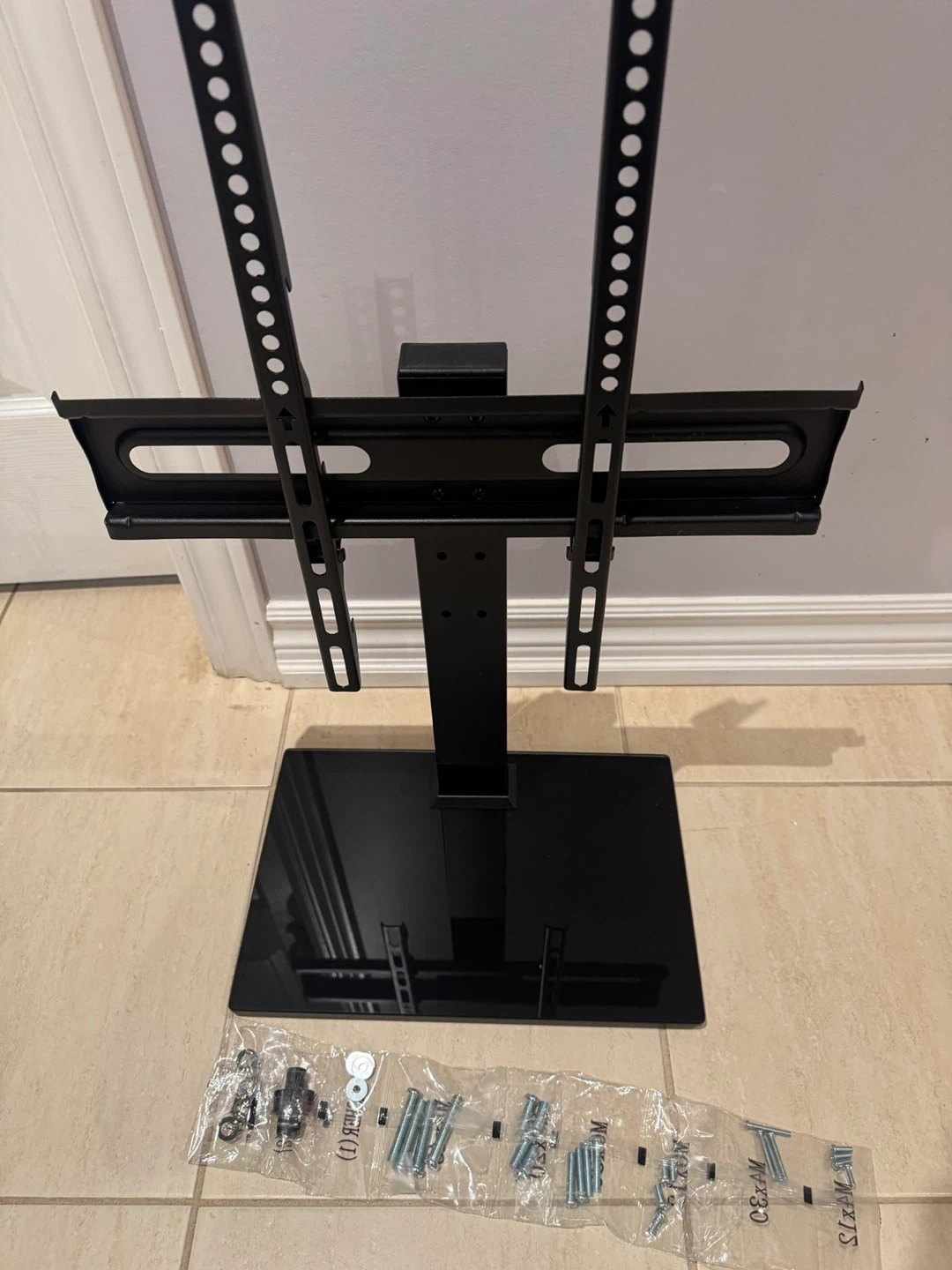 Black TV Stand Base - photo 3