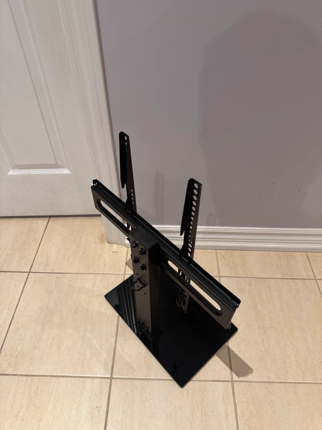 Black TV Stand Base - photo 4