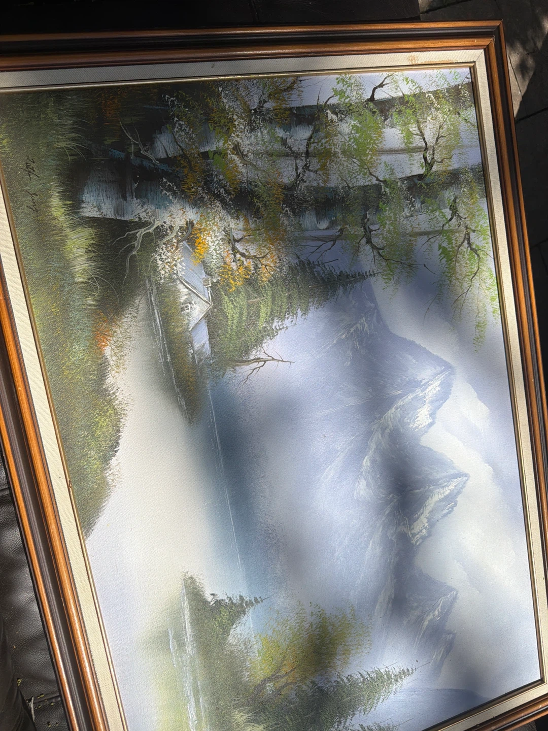 Framed Landscape Painting