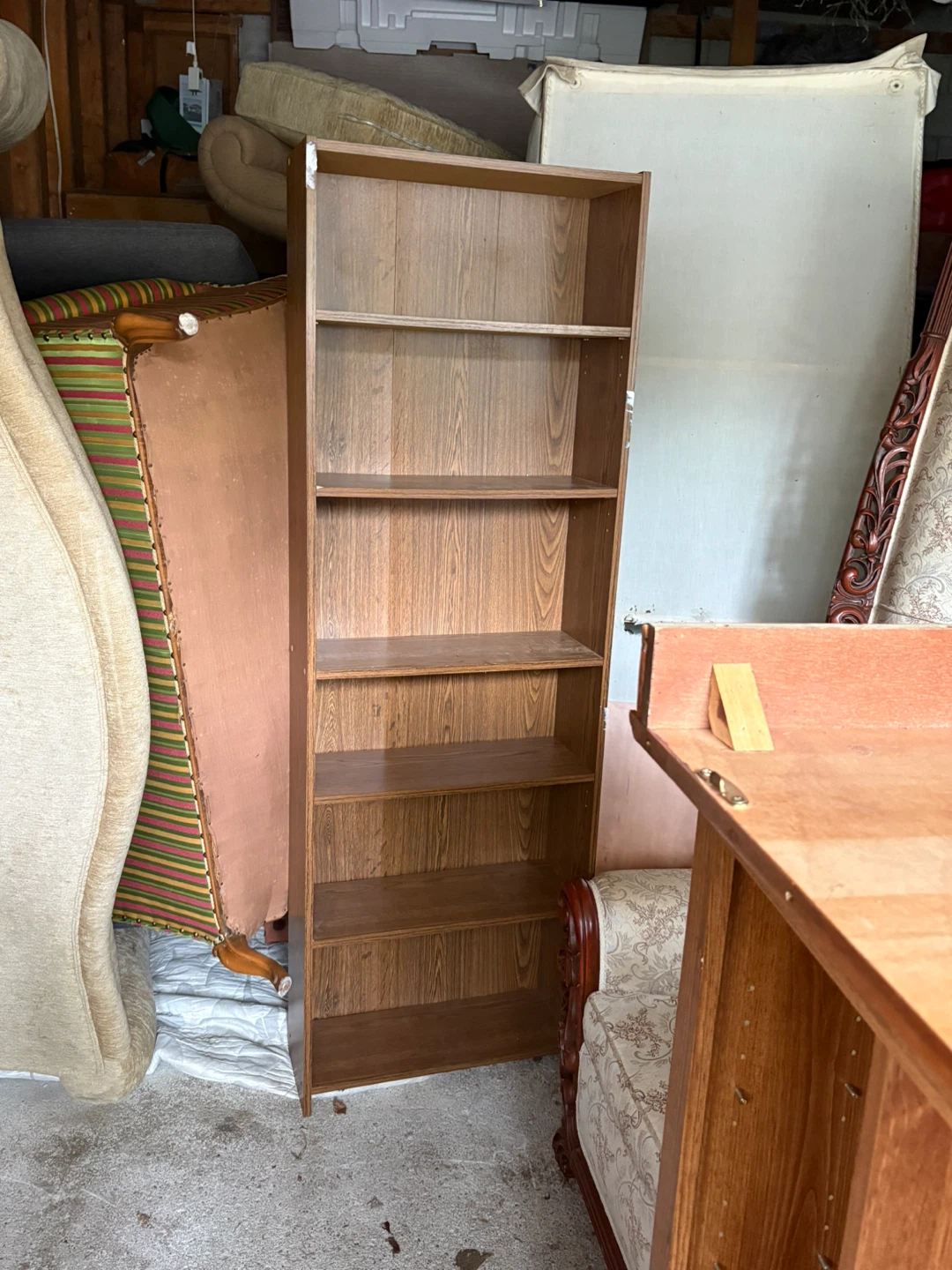 Wooden Bookshelf