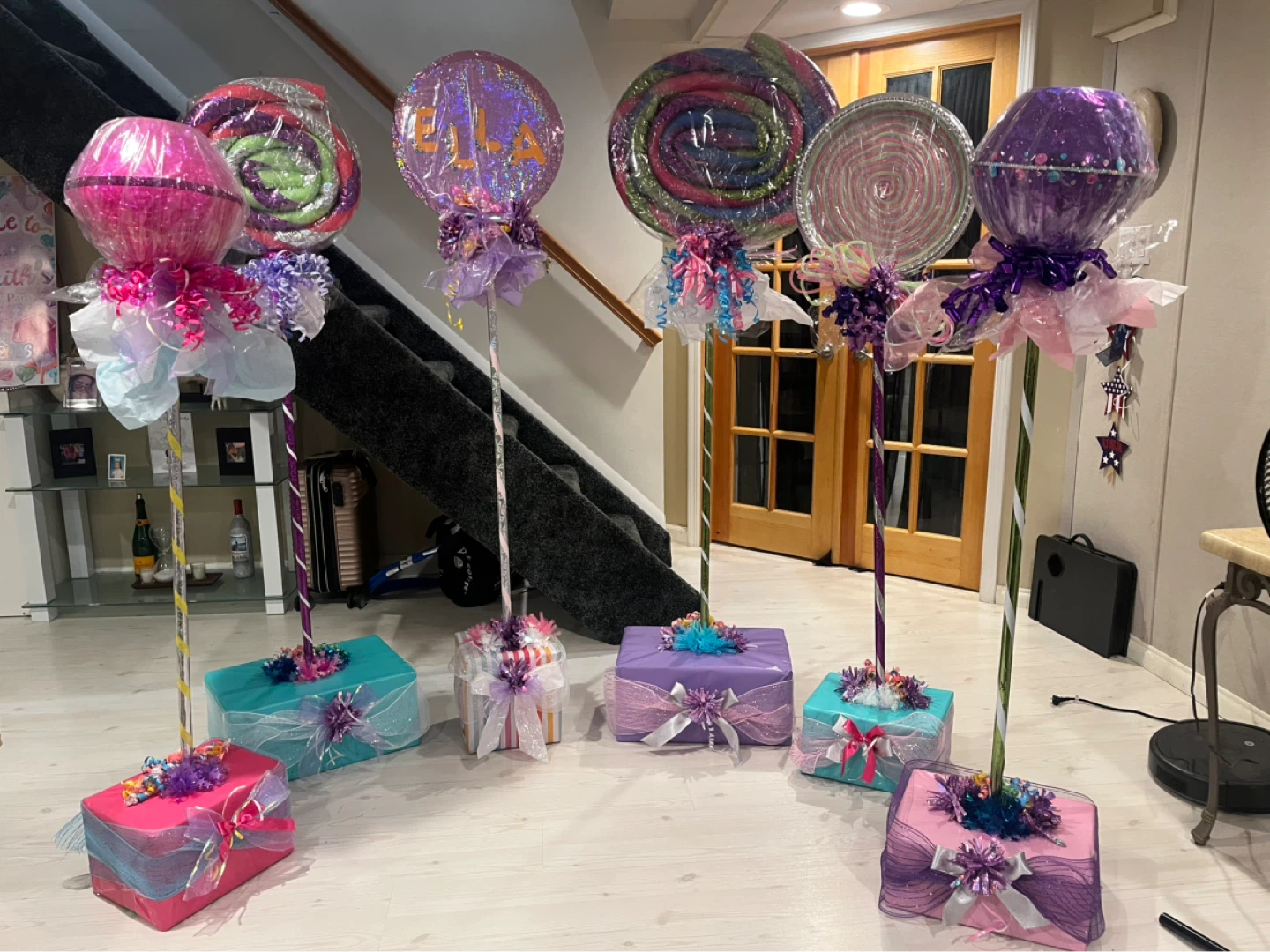 Giant Lollipop Decorations
