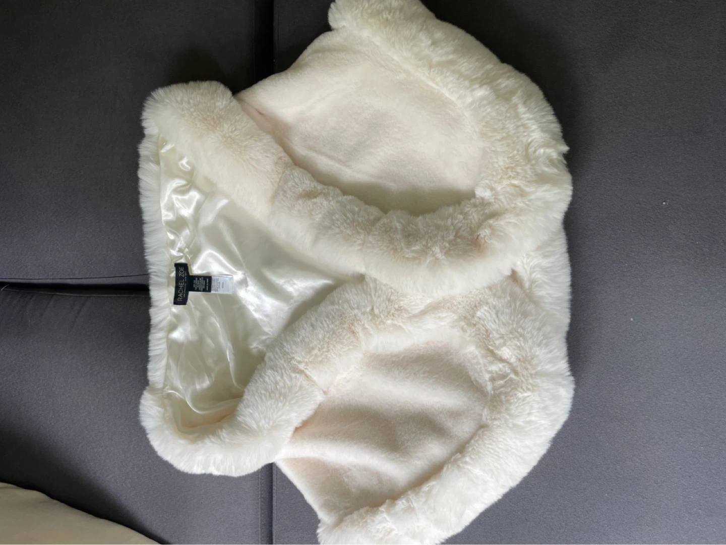 Rachel Zoe Faux Fur Shawl Wrap