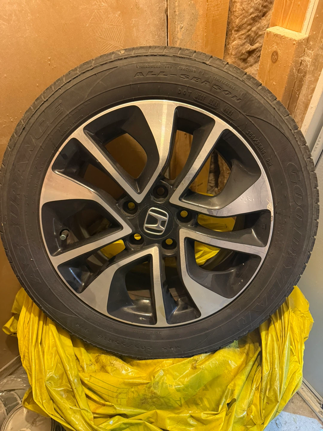Goodyear All-Season Tire with Rim