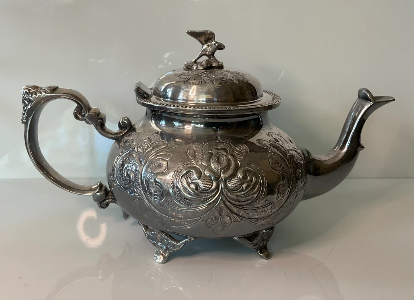 Vintage Royal Ascot Silver Plated Teapot