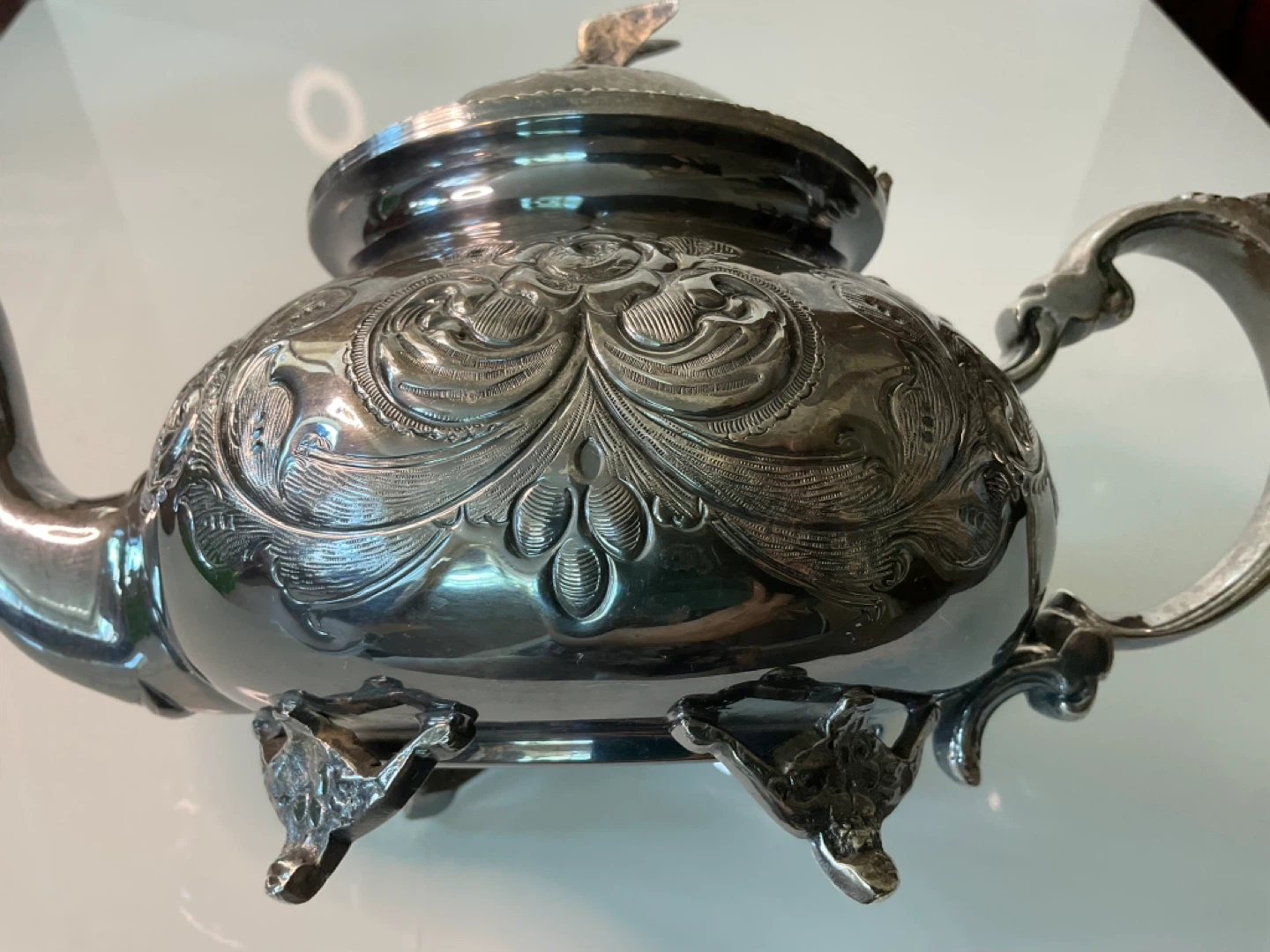 Vintage Royal Ascot Silver Plated Teapot - photo 4