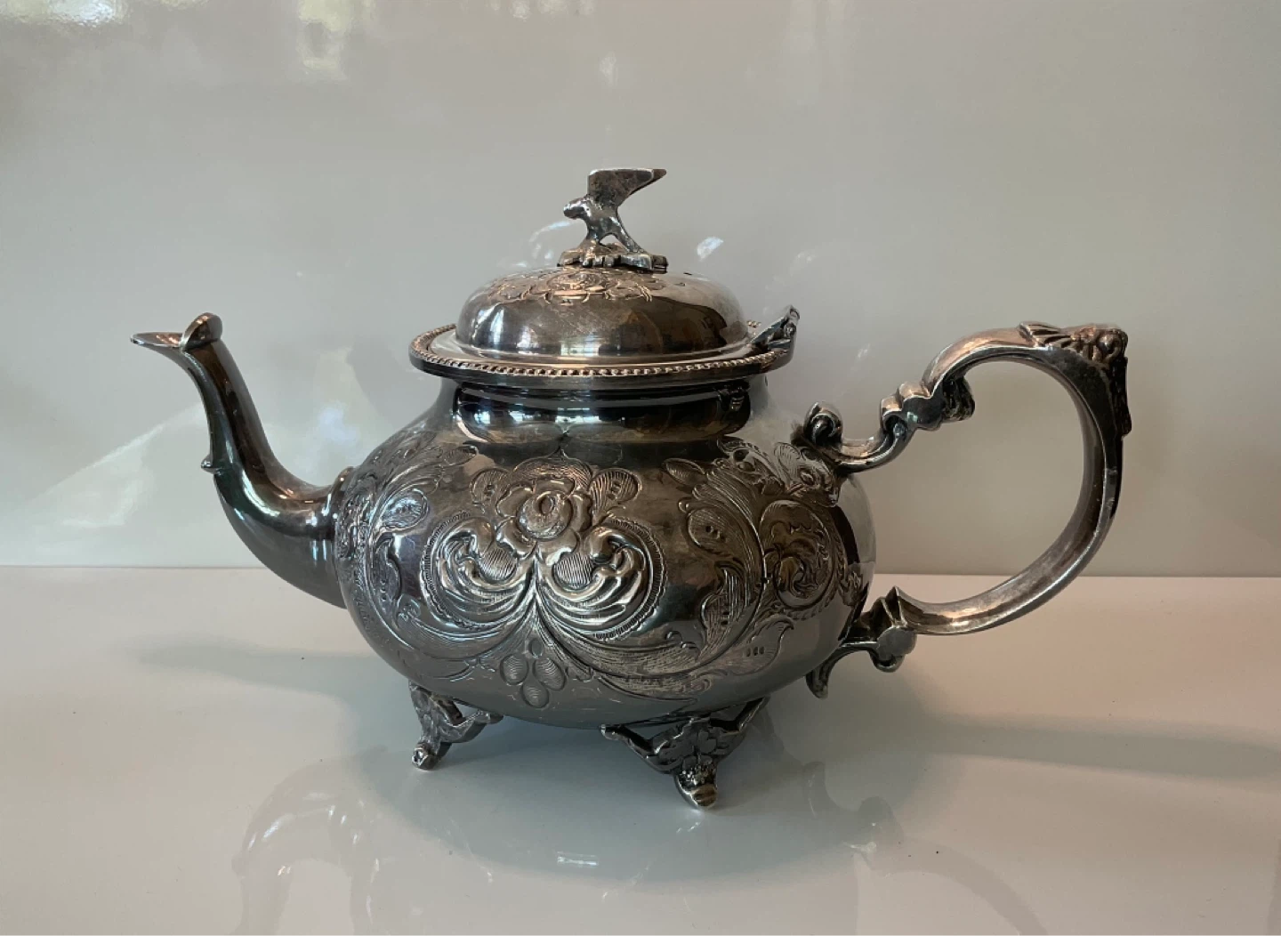 Vintage Royal Ascot Silver Plated Teapot - photo 2