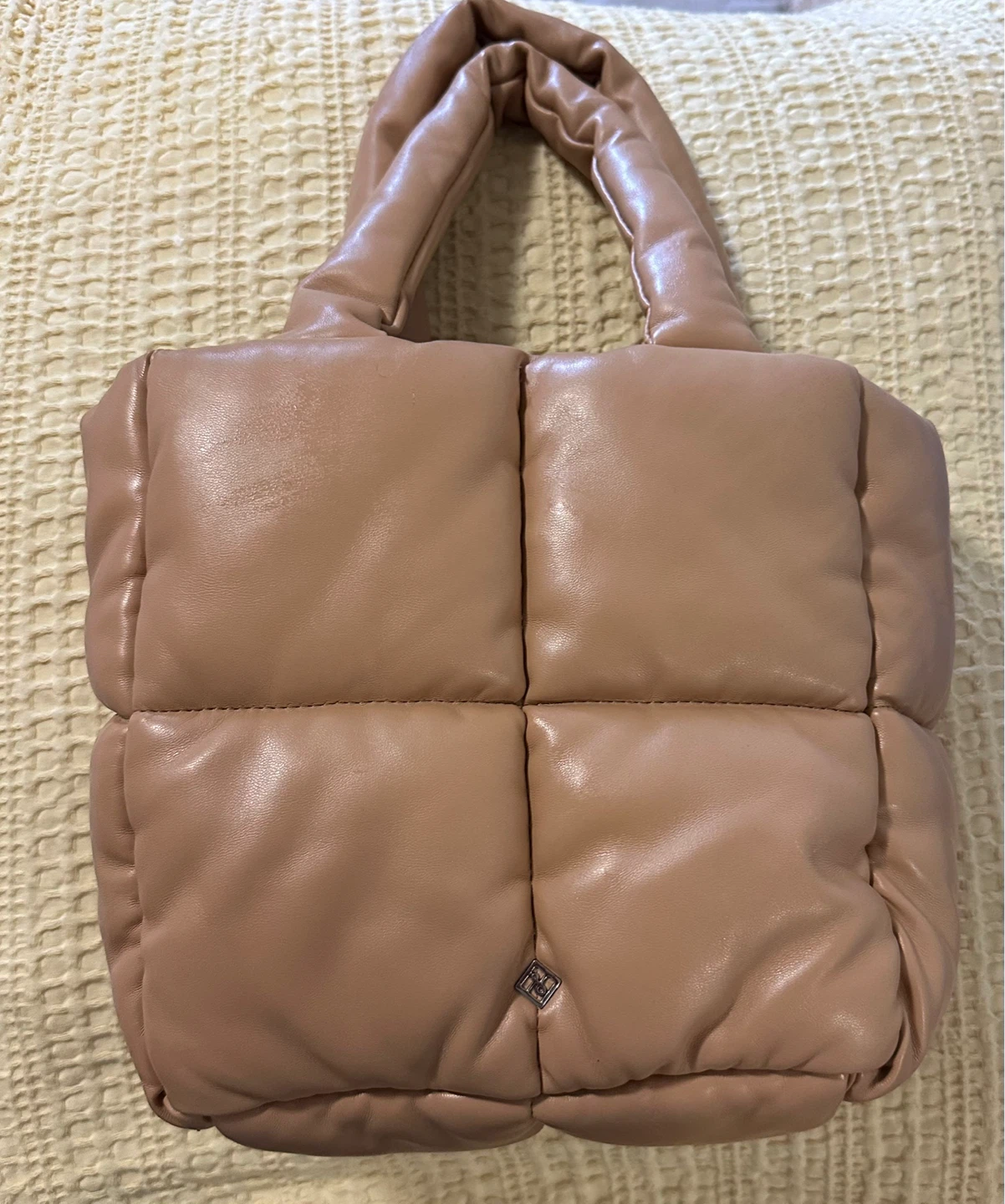 Call it Spring Tan Puffer Tote Bag (Ad Up = Available) - photo 2