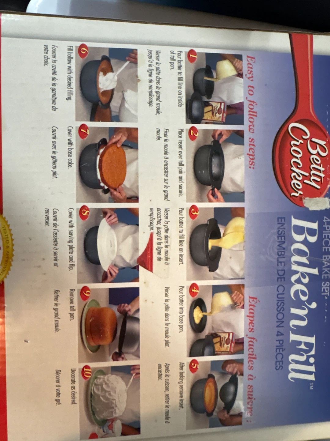Betty Crocker Bake'n Fill 4-Piece Bake Set - photo 2