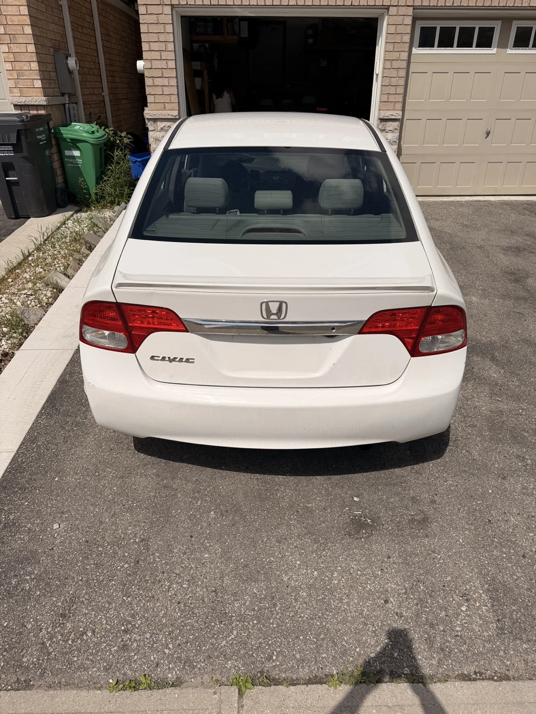 White Honda Civic Sedan - photo 2