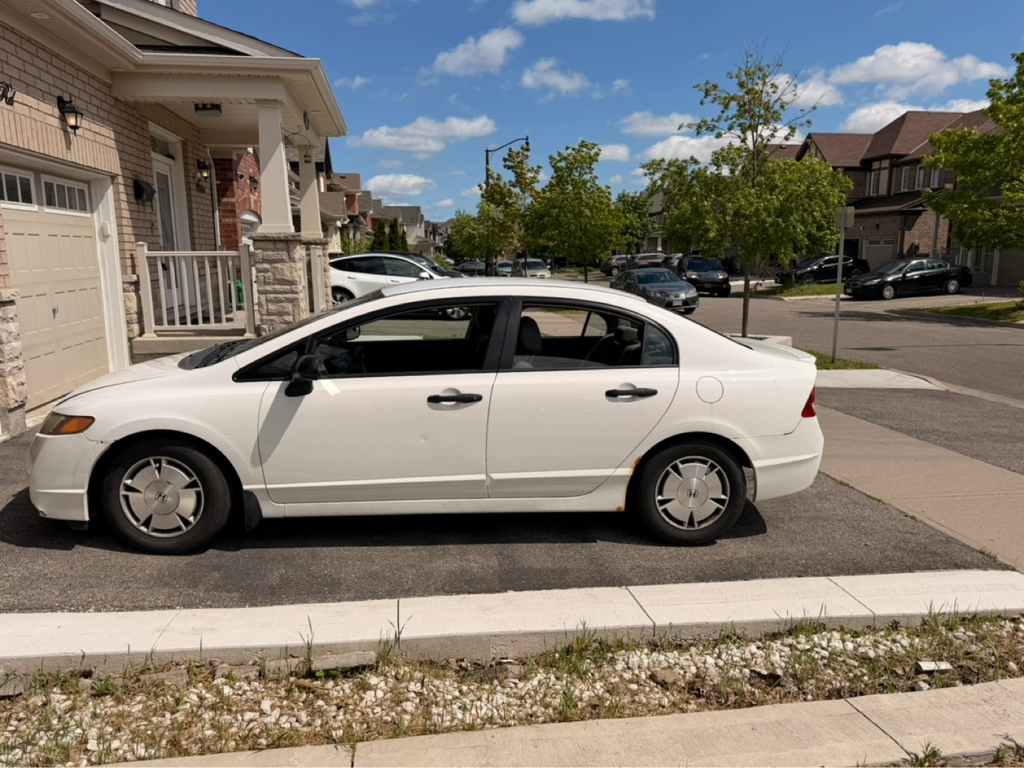 White Honda Civic Sedan - photo 3