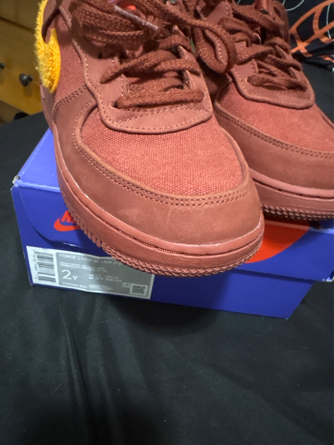 Nike Force 1 Low SE TD "Tan Brown" Sneakers - photo 4