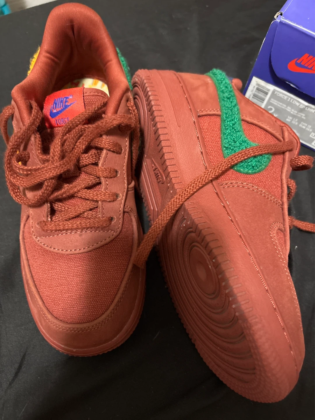 Nike Force 1 Low SE TD "Tan Brown" Sneakers - photo 5