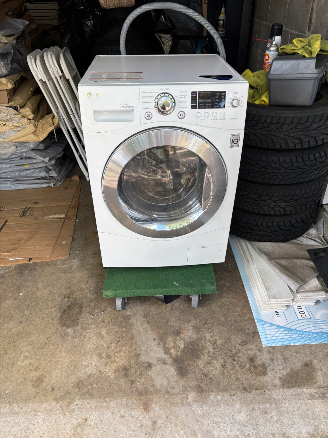 LG Front Load Washing Machine with Direct Drive