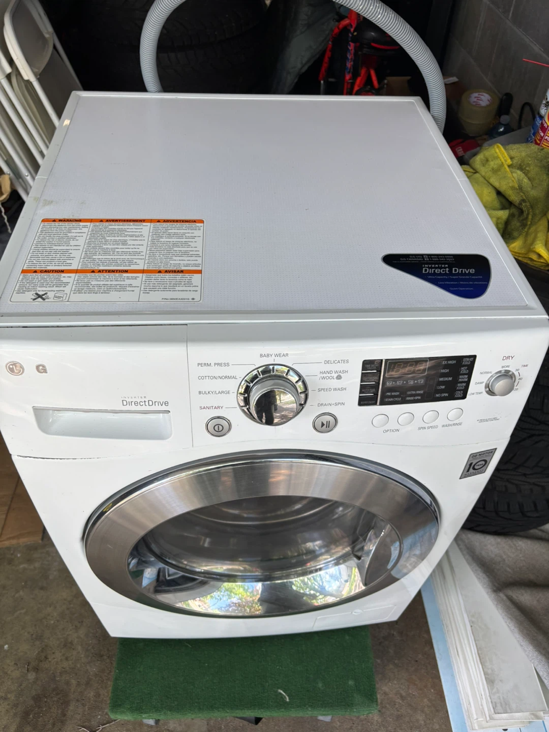 LG Front Load Washing Machine with Direct Drive - photo 5