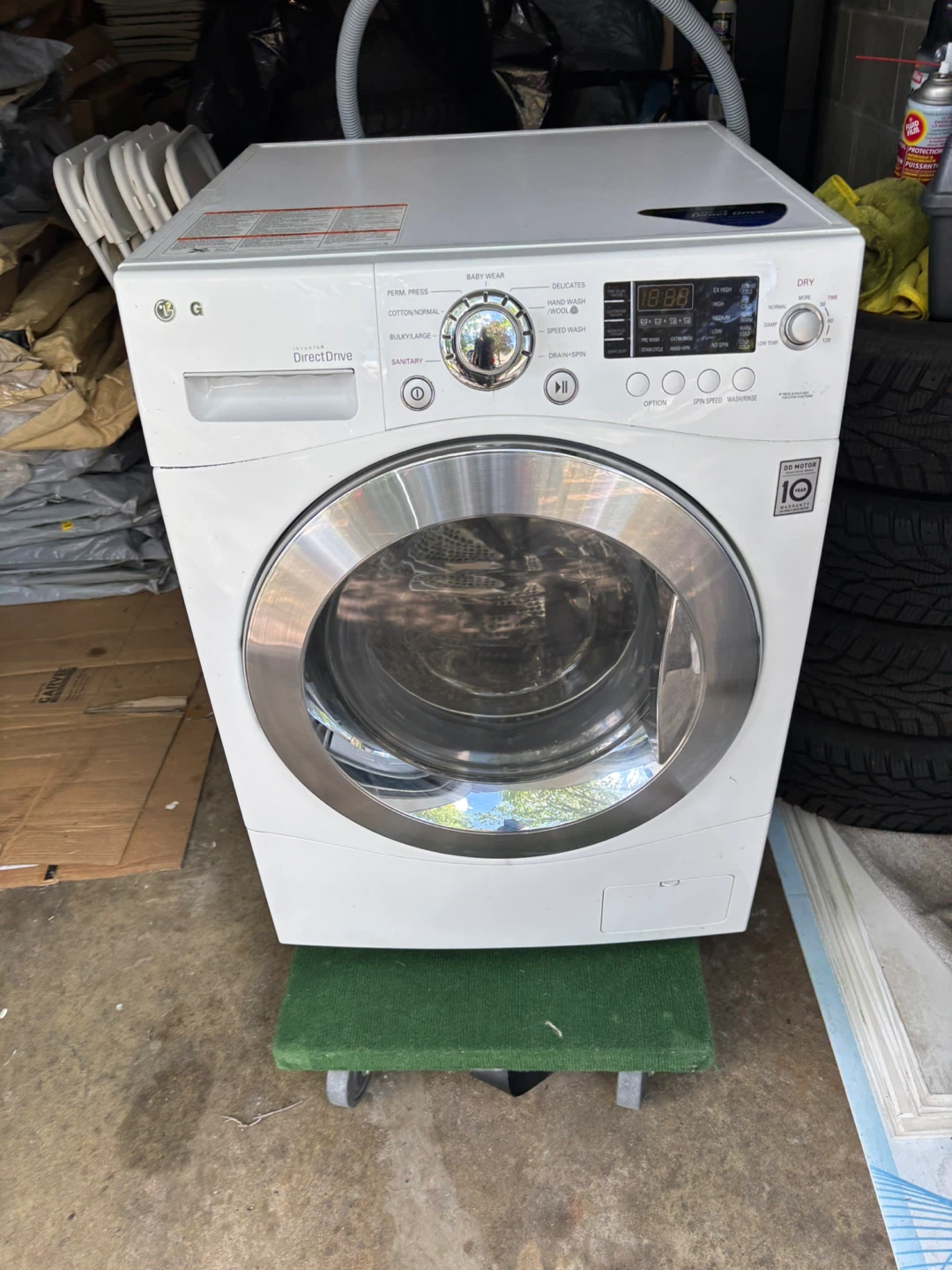 LG Front Load Washing Machine with Direct Drive - photo 2