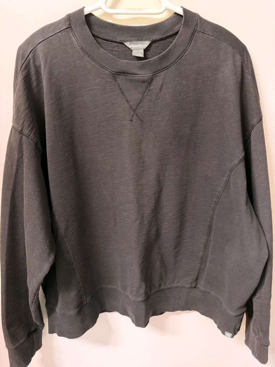 Eddie Bauer Women's XL Black Crewneck Sweatshirt