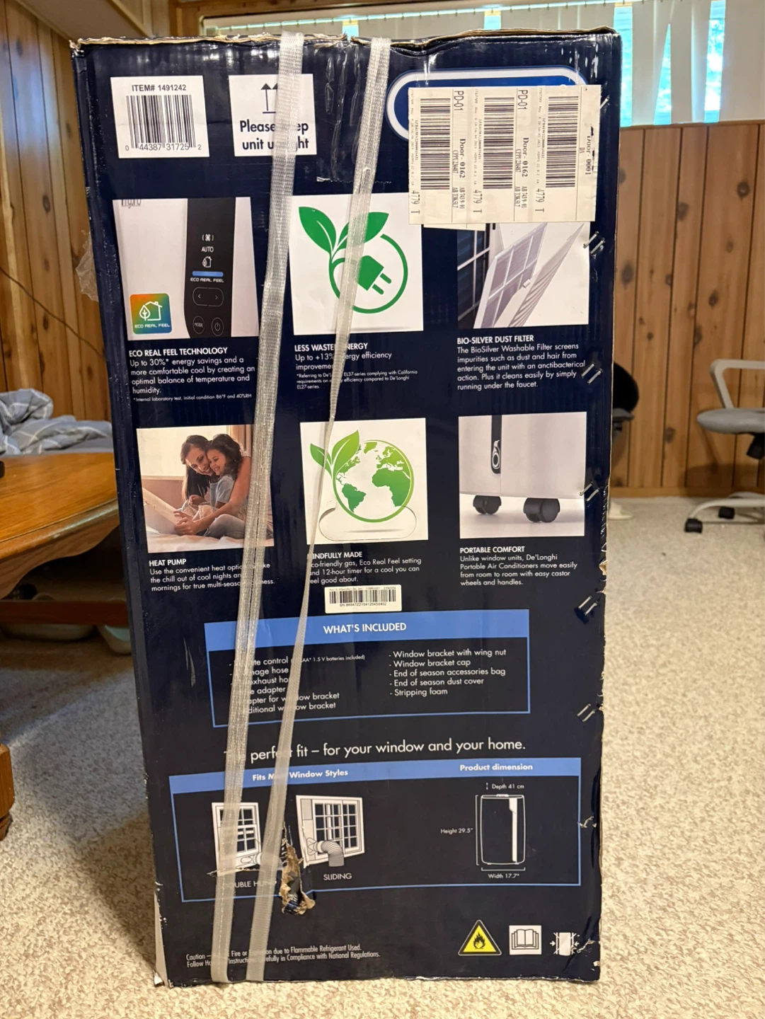 DeLonghi 4 in 1 Portable Air Conditioner Brand New - photo 5