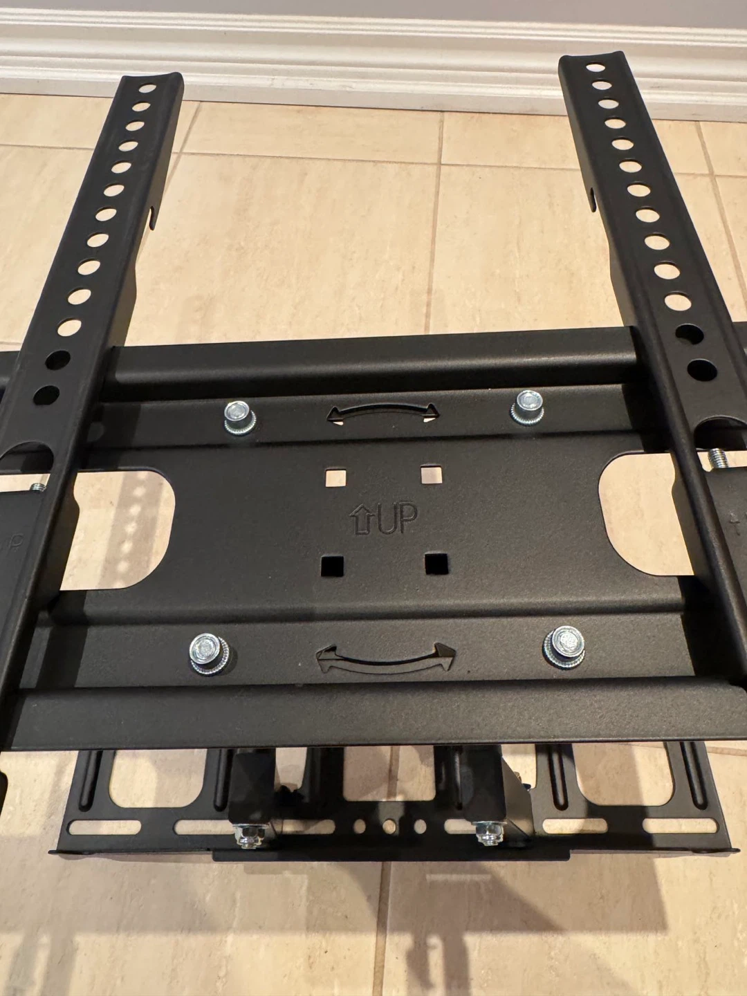 Adjustable Black TV Wall Mount - photo 5