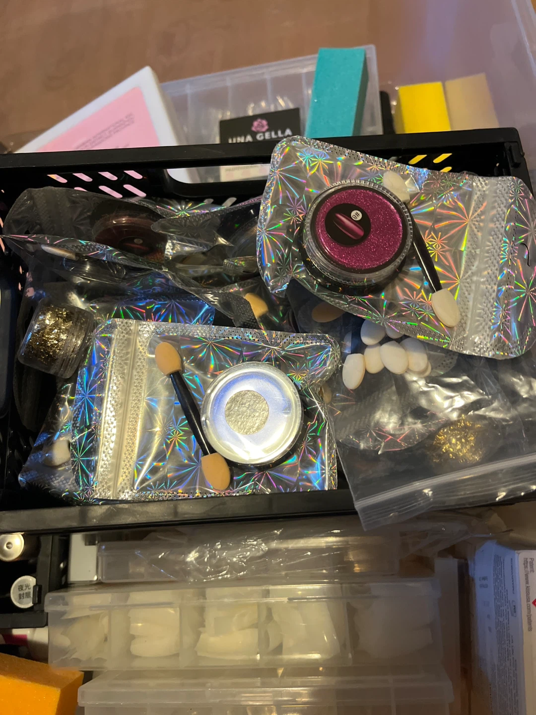 Nail Art Supply Lot with UV Lamp - photo 4