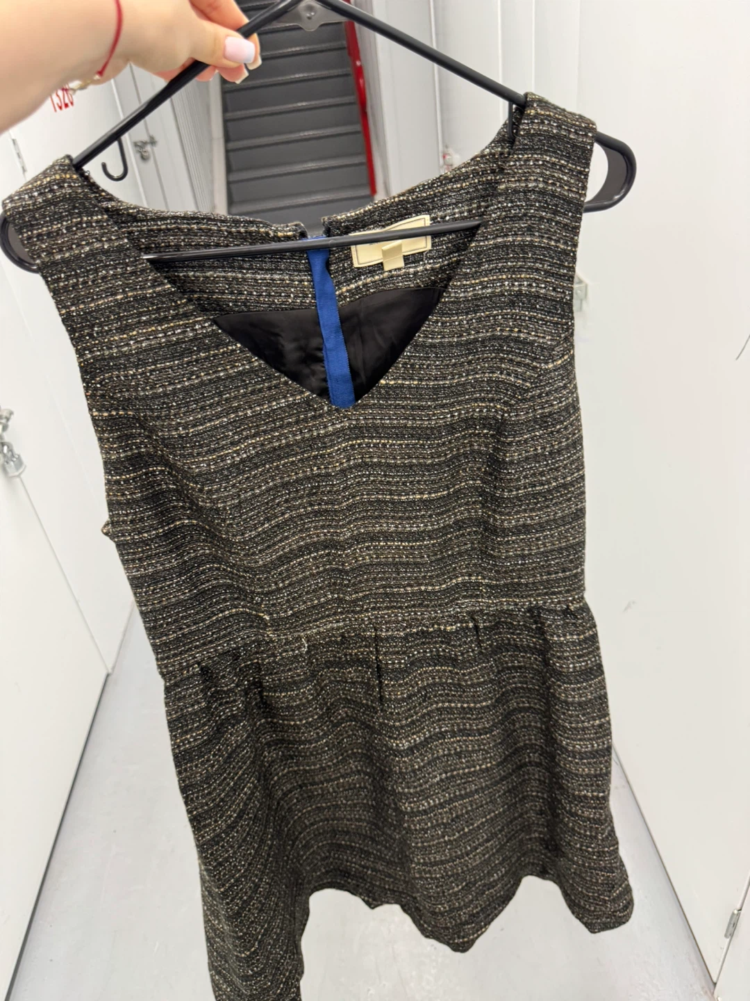 Moulinette Soeurs Vtg Tweed Dress Size 14