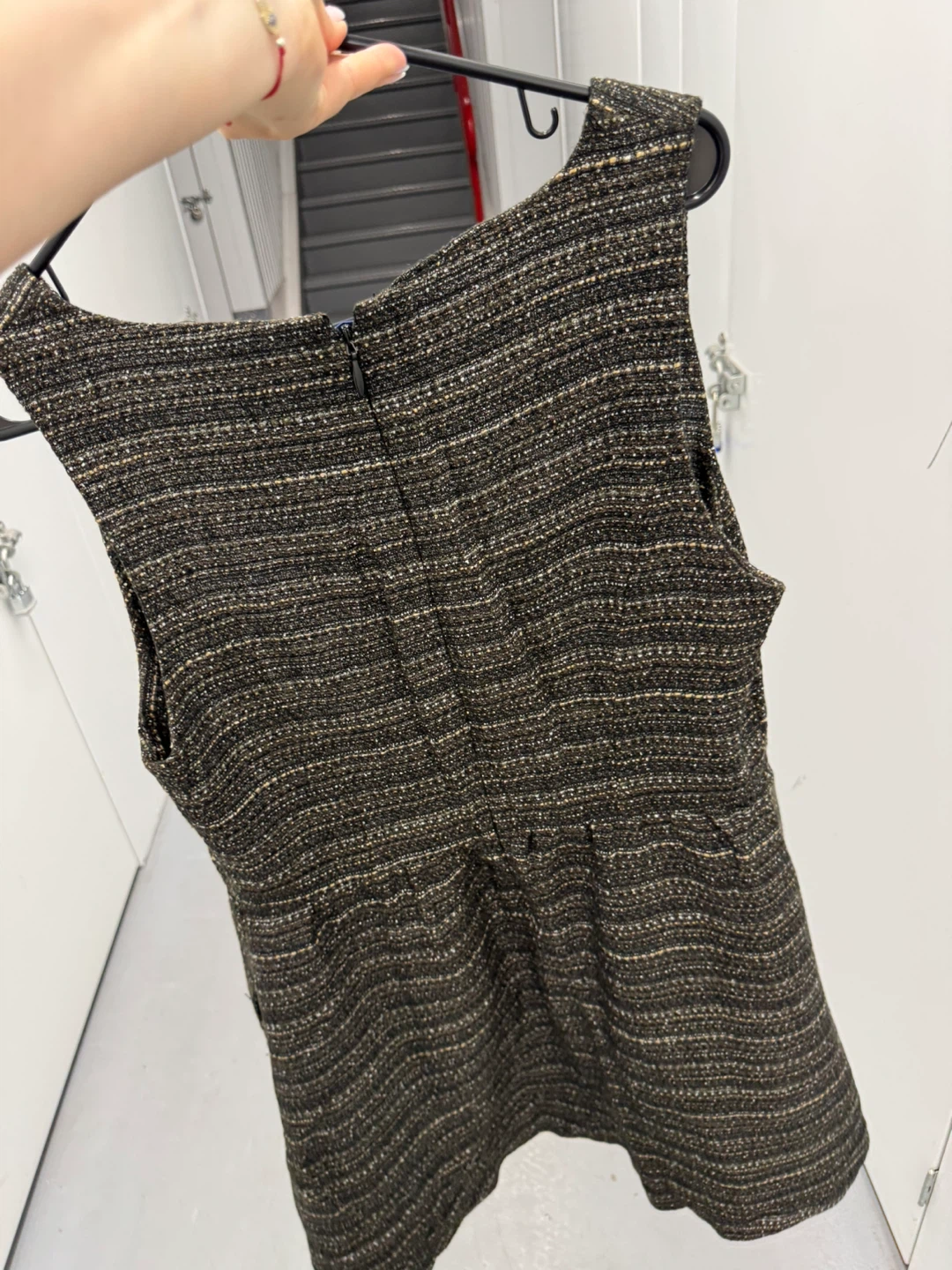 Moulinette Soeurs Vtg Tweed Dress Size 14 - photo 2